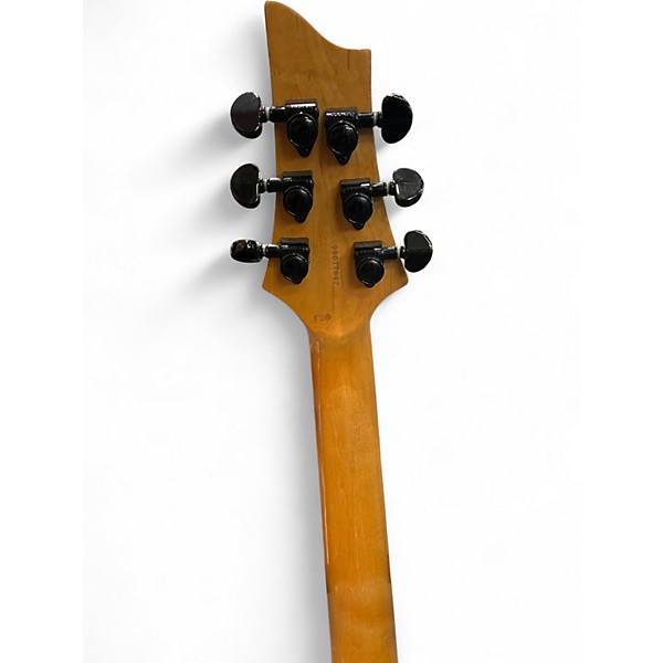 Used Schecter Guitar Research C1  DIAMOND SERIES  Green Solid Body Electric Guitar