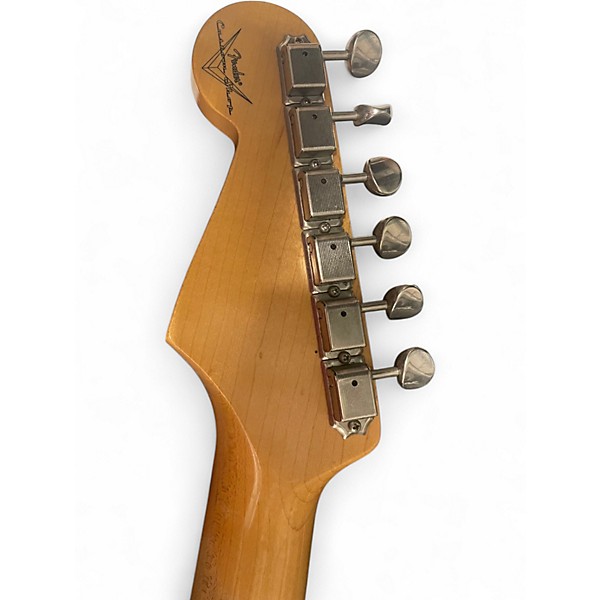 Used Fender 65 stratocaster closet classic Black Solid Body Electric Guitar