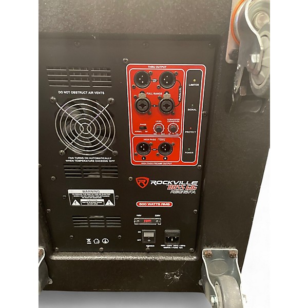 Used Rockville rbg15fa Powered Subwoofer