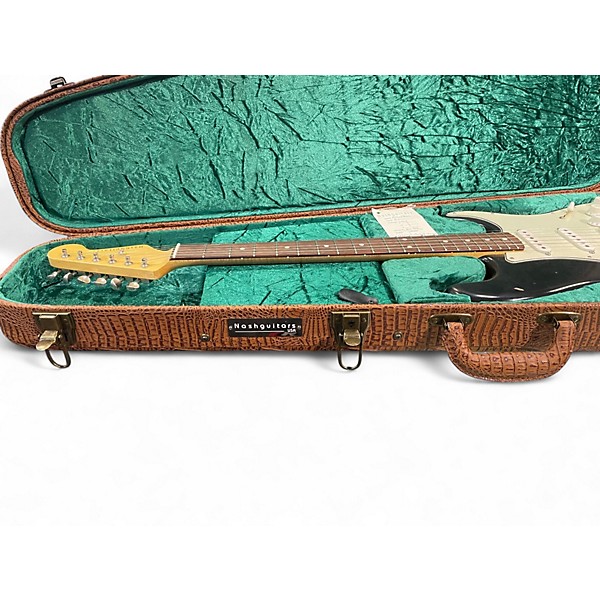 Used Nash Guitars S63 Black Solid Body Electric Guitar