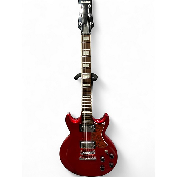 Used Ibanez AX 120 Red Solid Body Electric Guitar