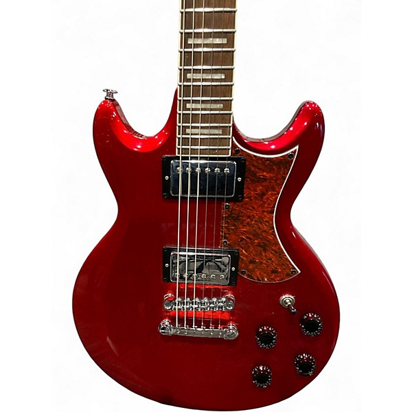 Used Ibanez AX 120 Red Solid Body Electric Guitar