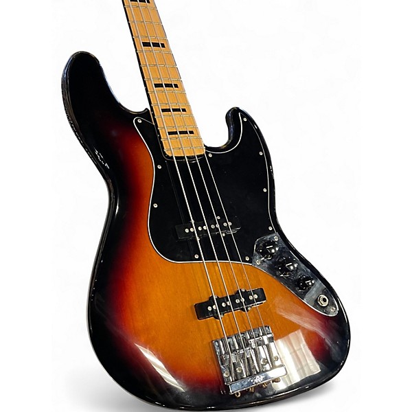 Used 2018 Fender Geddy Lee Signature Jazz Bass 2 Color Sunburst Electric Bass Guitar