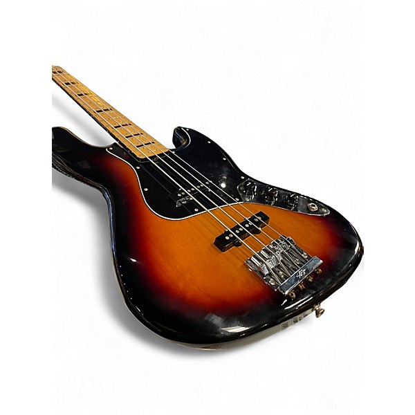 Used 2018 Fender Geddy Lee Signature Jazz Bass 2 Color Sunburst Electric Bass Guitar