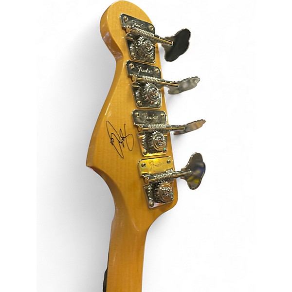 Used 2018 Fender Geddy Lee Signature Jazz Bass 2 Color Sunburst Electric Bass Guitar