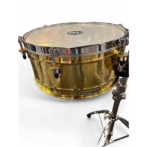 Used MEINL 15in LUIS CONTE SIGNATURE TIMBALES BRASS Drum