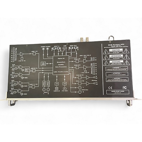 Used RME Fireface UFX Audio Interface