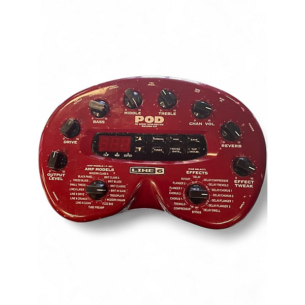 Used Line 6 Pod 2.0 Amp Modeler Effect Processor