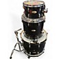 Used Pearl 3 Piece Session Studio Select Black Galaxy Sparkle Drum Kit thumbnail