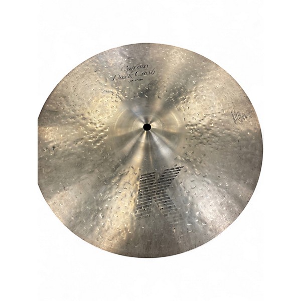 Used Zildjian 16in K Custom Dark Crash Cymbal