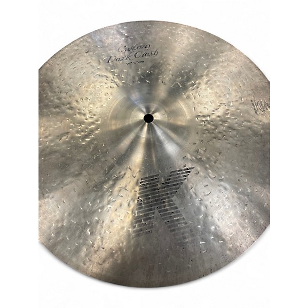 Used Zildjian 16in K Custom Dark Crash Cymbal