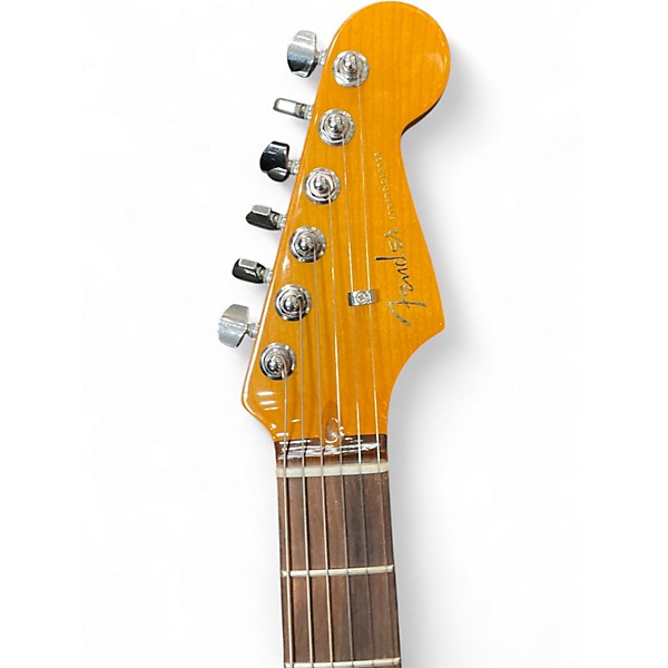 Used 2022 Fender American Ultra Stratocaster 3 Color Sunburst Solid Body Electric Guitar