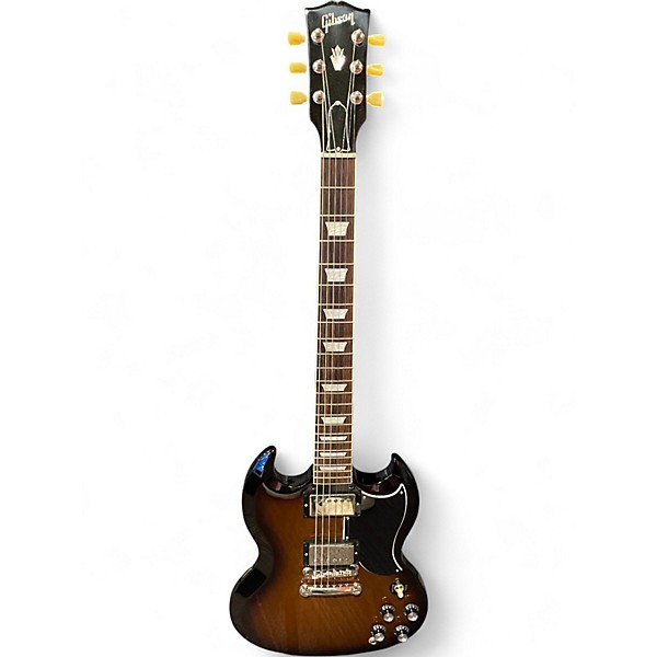 Used Gibson SG Standard NATURAL BURST Solid Body Electric Guitar
