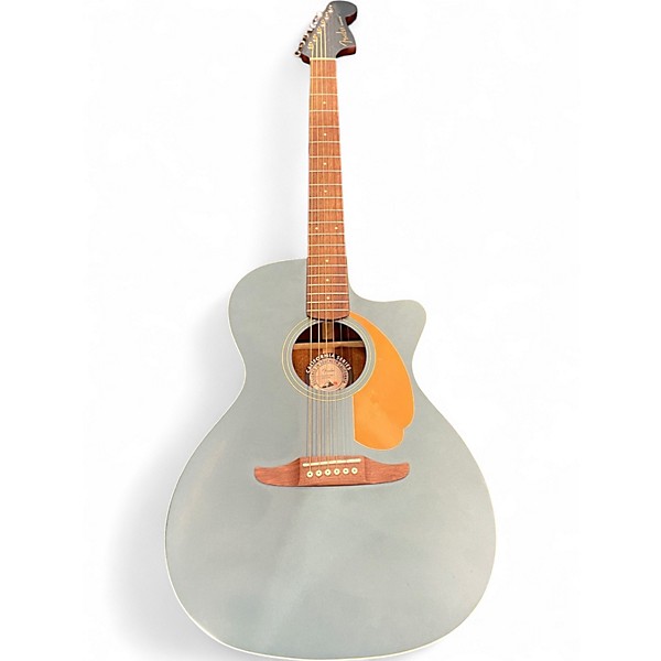 Used Fender Newporter Player Pelham Blue Acoustic Electric Guitar