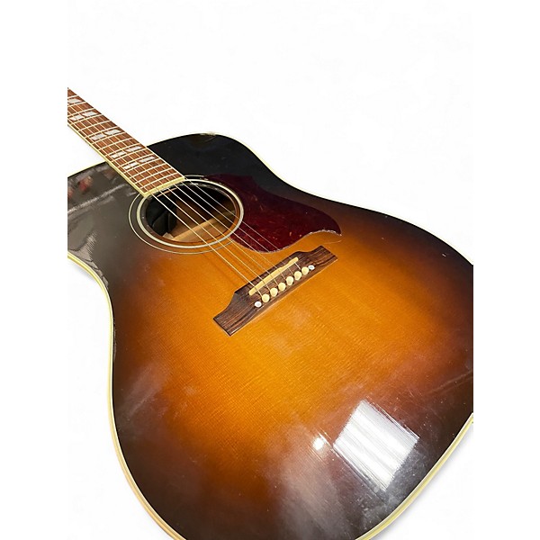 Used Gibson Hummingbird Pro sunburst Acoustic Electric Guitar