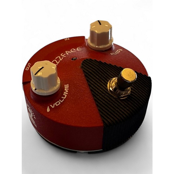 Used Dunlop FFM2 Germanium Fuzz Face Mini Red Effect Pedal