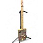 Used The Cigar Box Guitar 3 STRING MONTE Natural Cigar Box Instruments thumbnail