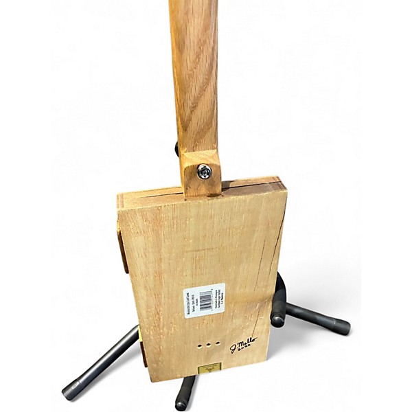 Used The Cigar Box Guitar 3 STRING MONTE Natural Cigar Box Instruments