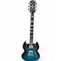 Used Epiphone SG PROPHECY Blue Burst Solid Body Electric Guitar thumbnail