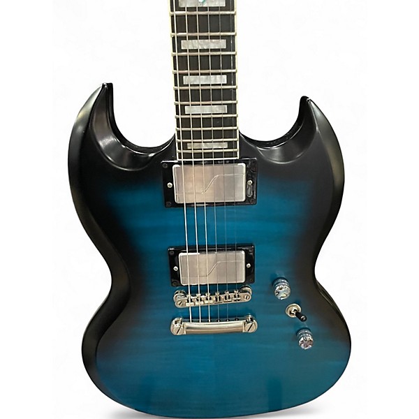Used Epiphone SG PROPHECY Blue Burst Solid Body Electric Guitar