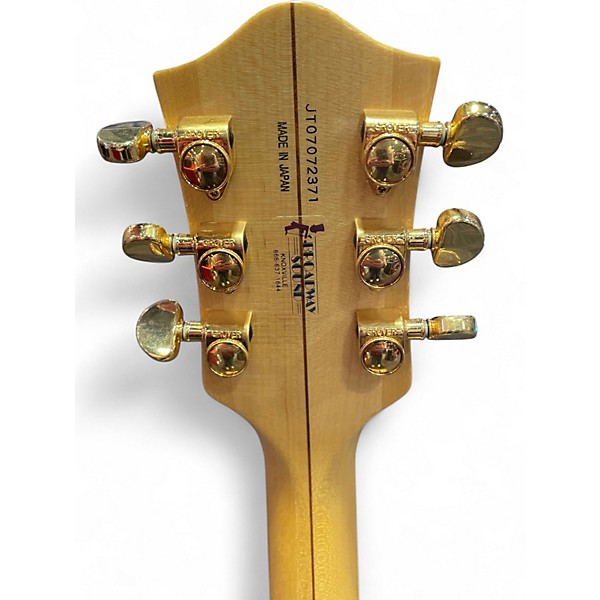 Used Gretsch Guitars G6120 Chet Atkins Signature Amber Hollow Body Electric Guitar