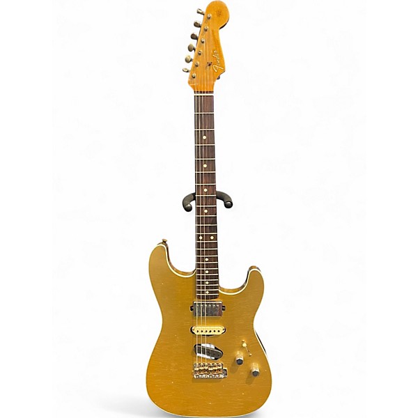 Used 2021 Fender Custom Shop Journeyman HST Stratocaster Relic Aztec Gold Solid Body Electric Guitar