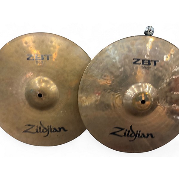 Used Zildjian 14in ZBT Hi Hat Pair Cymbal
