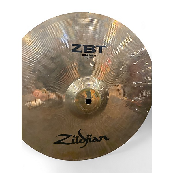 Used Zildjian 14in ZBT Hi Hat Pair Cymbal