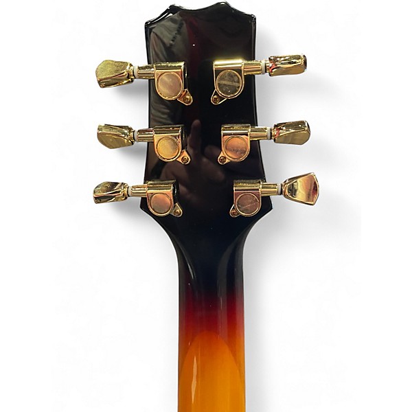 Used Peavey JF1 EX Tobacco Burst Hollow Body Electric Guitar