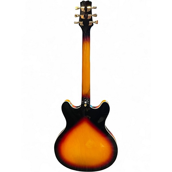 Used Peavey JF1 EX Tobacco Burst Hollow Body Electric Guitar