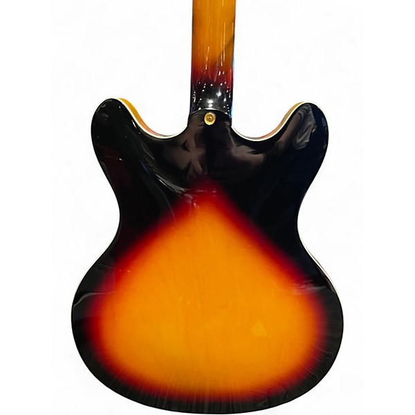 Used Peavey JF1 EX Tobacco Burst Hollow Body Electric Guitar