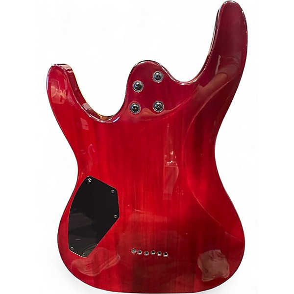 Used Jay Turser JT-670QST Red Solid Body Electric Guitar