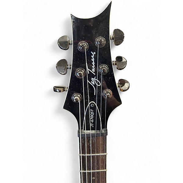 Used Jay Turser JT-670QST Red Solid Body Electric Guitar