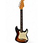 Used Fender AMERICAN VINTAGE '62 STRATOCASTER 3 Tone Sunburst Solid Body Electric Guitar thumbnail