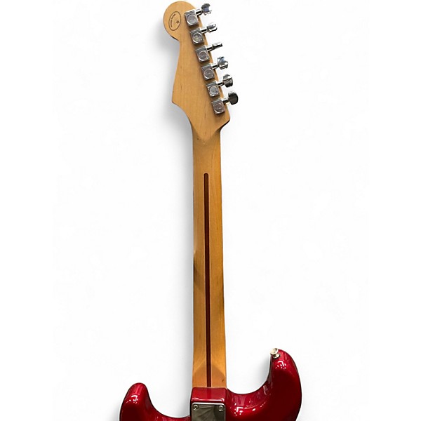 Used Fender STRATOCASTER Candy Red Burst Solid Body Electric Guitar