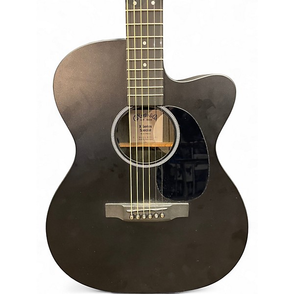 Used Martin GPC X1E Black Acoustic Electric Guitar