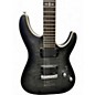 Used Schecter Guitar Research C1 Platinum Trans Black Solid Body Electric Guitar