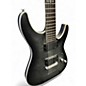 Used Schecter Guitar Research C1 Platinum Trans Black Solid Body Electric Guitar