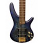 Used Ibanez SR305EDX Black Ice Frozen Matte Electric Bass Guitar