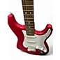 Used Squier STRATOCASTER Candy Apple Red Metallic Solid Body Electric Guitar