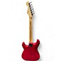 Used Squier STRATOCASTER Candy Apple Red Metallic Solid Body Electric Guitar
