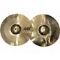 Used SABIAN 14in AAX X-Plosion Hi Hat Pair Cymbal thumbnail