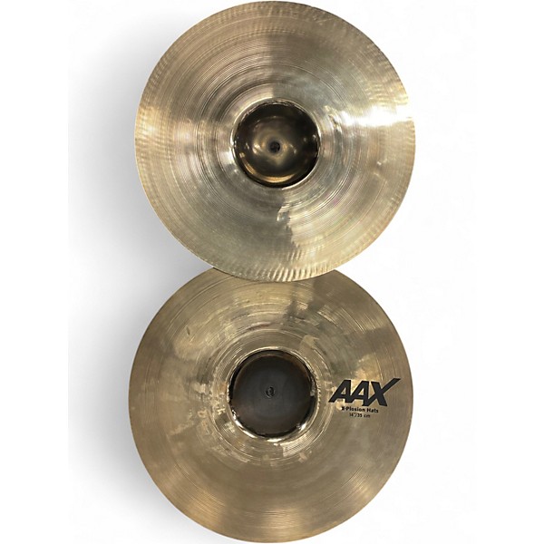 Used SABIAN 14in AAX X-Plosion Hi Hat Pair Cymbal