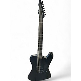 Used ESP LTD PHOENIX BLACK METAL 7 STRING Matte Black Solid Body Electric Guitar