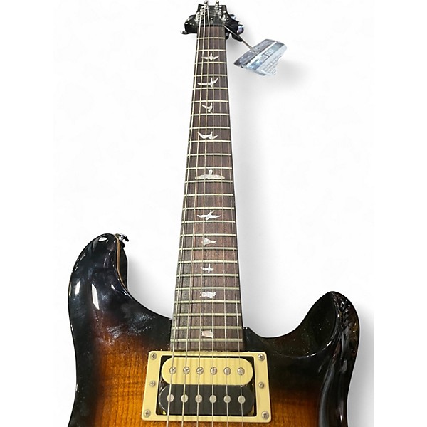 Used PRS SE Custom 24 NATURAL Solid Body Electric Guitar