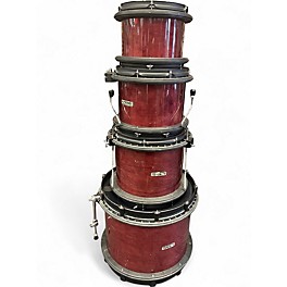 Used Peavey 4 Piece RADIAL PRO 750 Cherry Drum Kit