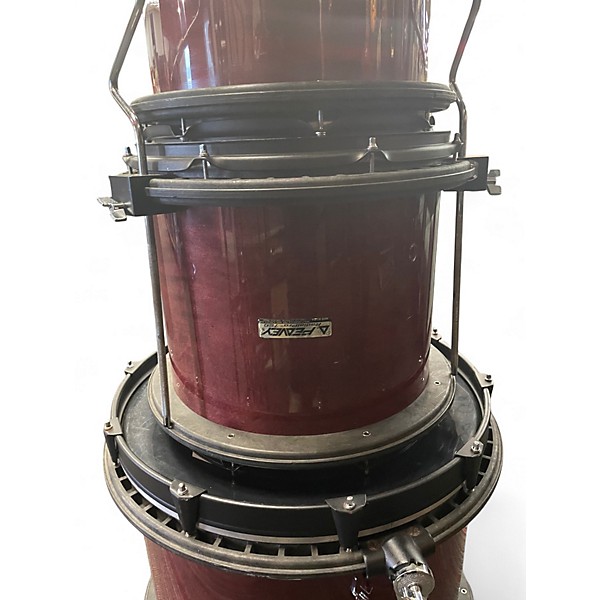 Used Peavey 4 Piece RADIAL PRO 750 Cherry Drum Kit