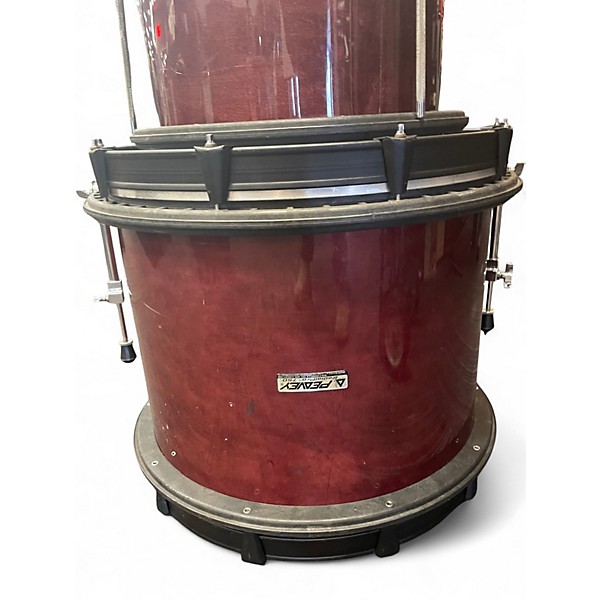 Used Peavey 4 Piece RADIAL PRO 750 Cherry Drum Kit