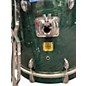 Used Yamaha 5 Piece Oak Custom Emerald Green Drum Kit