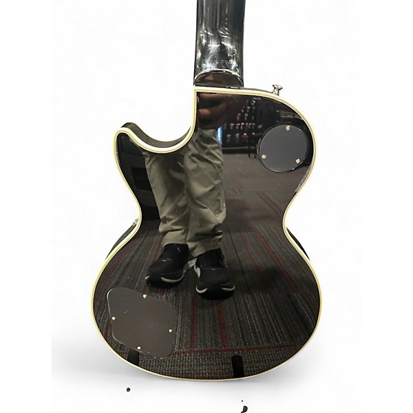 Used Epiphone Les Paul Custom Silver Burst Solid Body Electric Guitar